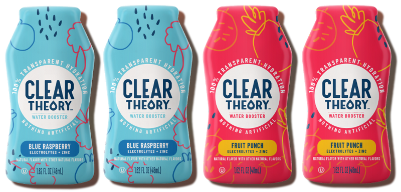 Clear Theory flavors fruit punch raspberry